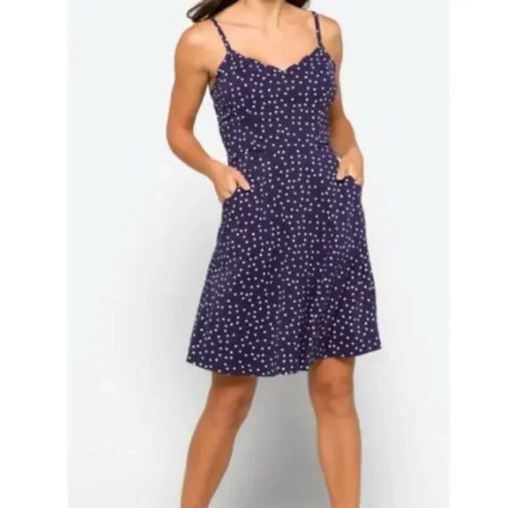 41 Hawthorn Navy and White Mini Dress